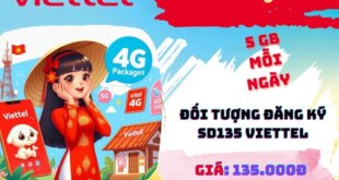 Đối tượng đăng ký gói cước SD135 Viettel như thế nào?