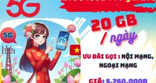 Đăng ký gói cước 12T5G480B Viettel dùng cả năm với ưu đãi 7.200GB data và 15.600 phút gọi