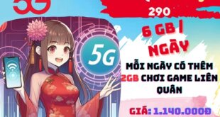 Đăng ký gói cước 6T5GLQ190 Viettel online kèm giải trí thả ga nửa năm chỉ 190k mỗi tháng