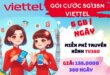 Gói cước 5G135N Viettel nhận ưu đãi 6GB data mỗi ngày kèm tiện ích