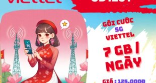 Đăng ký gói cước SD125T Vietttel nhận 300GB data, truy cập TV360 thả ga