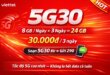 Gói Cước 5G30 Viettel – Chỉ 30.000đ Có Ngay 21GB Data (7GB/Ngày) Dùng 3 Ngày